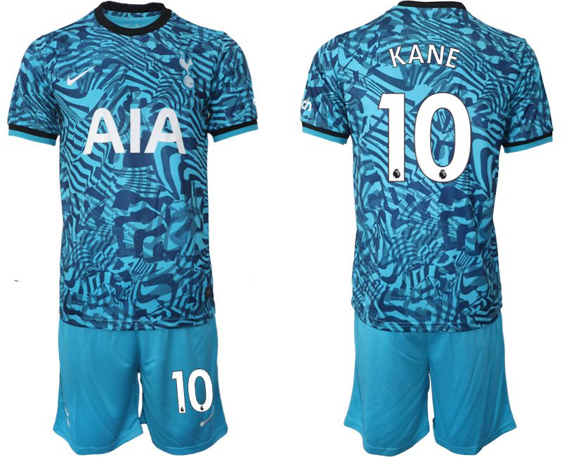 Men 2022-2023 Club Tottenham Hotspur away blue 10 Soccer Jersey